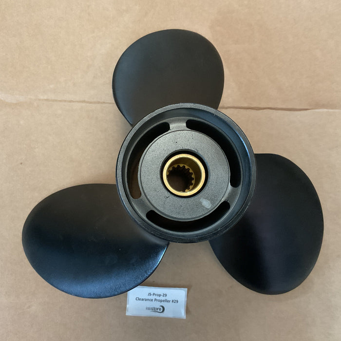 Clearance Propeller #29 - Suzuki Boat Propeller Alloy 3 x 13.75 x 21