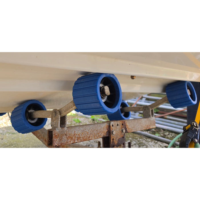 Boat Trailer Wobble Rollers - Non Marking - 22mm bore
