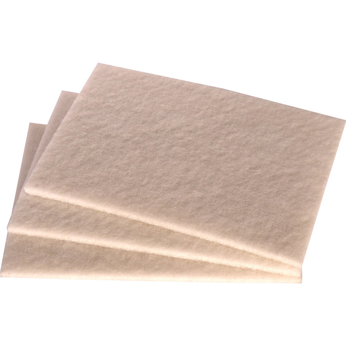 174074-SCOTCH BRITE CLEANING PAD WHITE FINE - MIQ Consumables